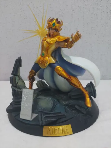 Aiolia de leão tsume studio 1/6 licenciado saint seiya cdz