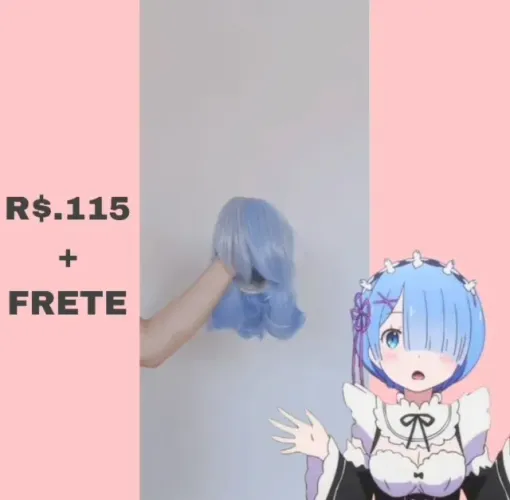 PERUCA COSPLAY REM RE:ZERO