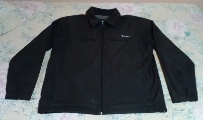 Jaqueta corta vento masculina M cor preta