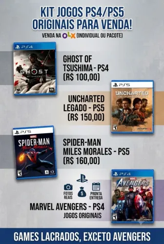 Games para PS4 & PS5
