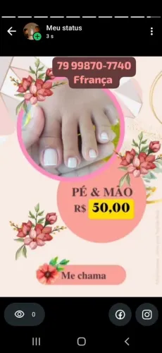 Manicure pedicura esfoliação