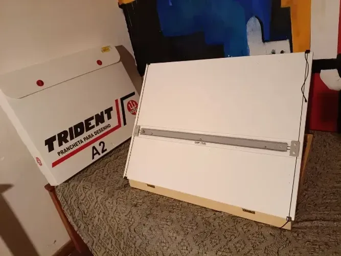 Prancheta Trident Mod 5002 A2 Desenho Técnico Régua Paralela