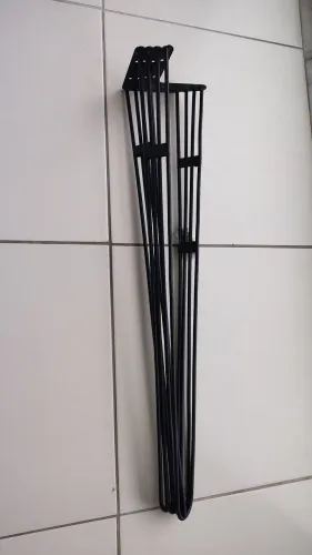 4 pés de mesa de ferro