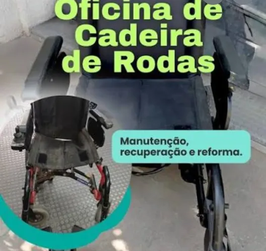 Manutenção cadeira de rodas motorizada e manual
