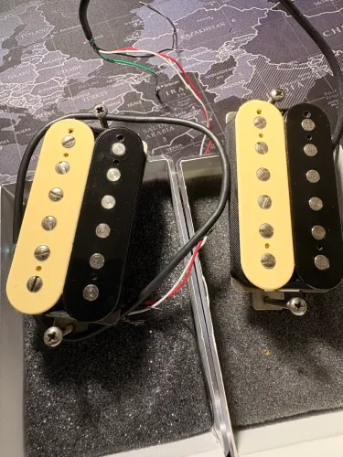 Par de captadores Seymour Duncan 59 cor zebra , estado de novo