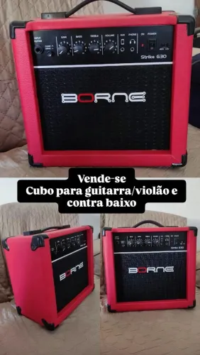 Cubo amplificador para Guitarra/Contrabaixo 