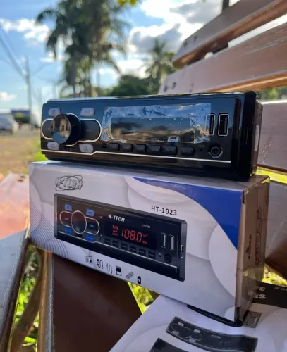 Som de carro mp3 - Bluetooth , Rádio Fm USB , pendrive e cartão de memória