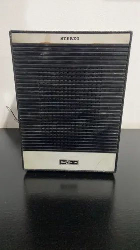 Caixa Acústica Vitrola Motoradio Anos 70 Vintage