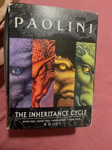 Inheritance Box - Eragon, Eldest, Brisingr e Inheritance (em inglês)