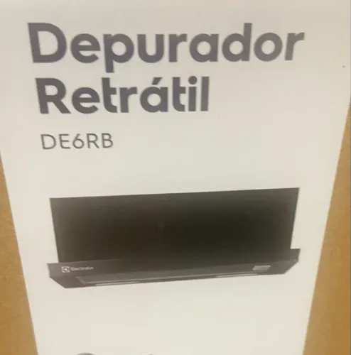 Depurador de Ar Electrolux 60cm Retrátil com Luz de Led