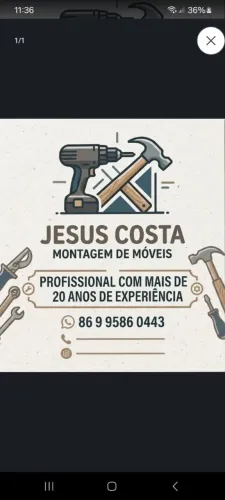 Montador de móveis profissional