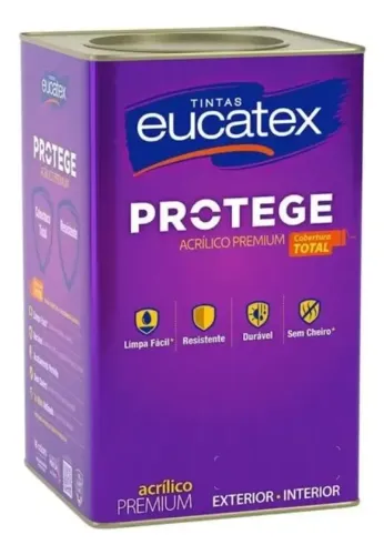  Tinta Acrílica Fosca Premium e Lavável 16L
