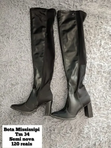 Bota Mississipi tm 34 semi nova