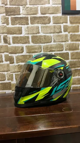 Capacete ls2 draze verde