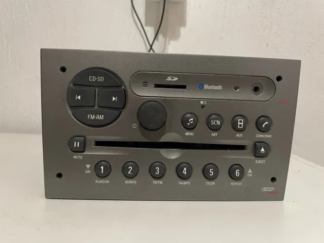 Rádio Original Vectra GT / Elite 2009 - Bluetooth, SD Card e MP3 - Com CODE