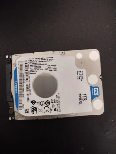 HD 1TB + Pasta témica de brinde