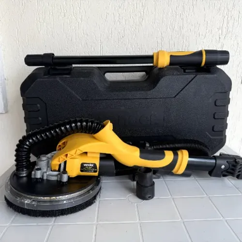 NOVO - Lixadeira Teto Parede Vonder Lpv600 600w Maleta Pintor Profissional NF