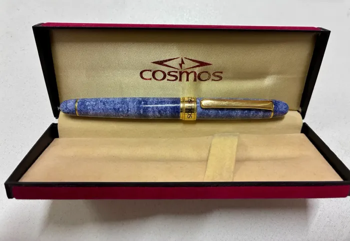 Caneta Tinteiro Cosmos azul