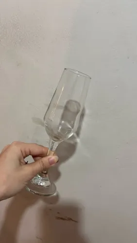 Conjunto com 11 taças de cisper de champanhe