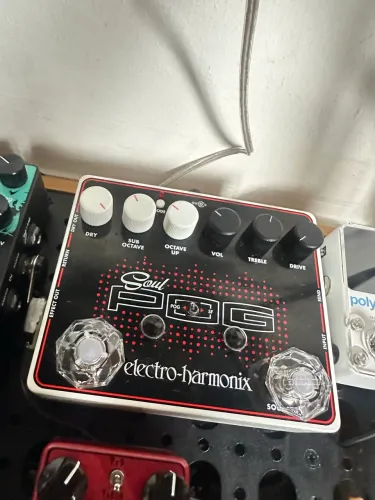 EHX Soul Pog - Soul Food + Nano Pog (Na caixa)
