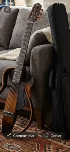 Violao silent yamaha slg200 n