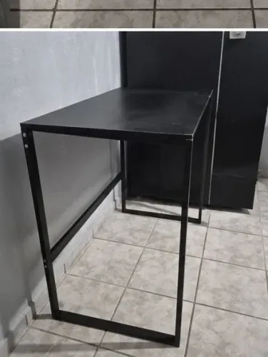Mesa de Escritório Preta Industrial