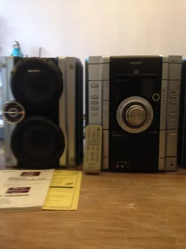 Mini System Sony MHC-RG222 com Controle e Manual