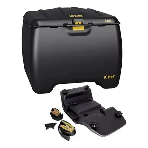 Baú ICbras 140L com suporte universal 