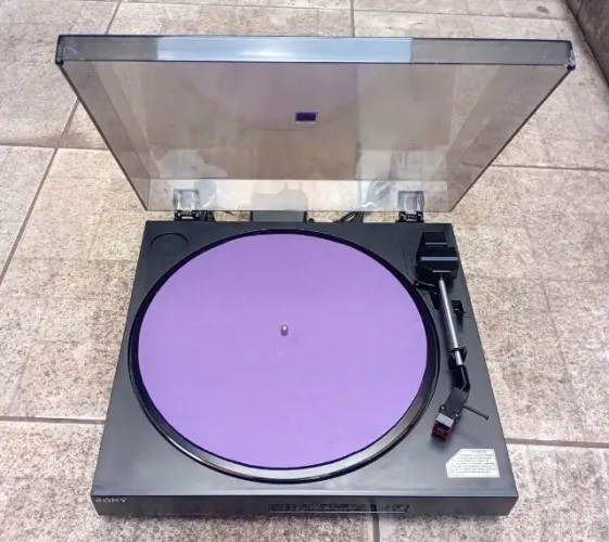 Toca Discos Sony Ps-lx21c Com Agulha - Funcionando