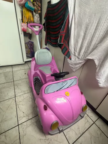 Fusca Rosa Infantil