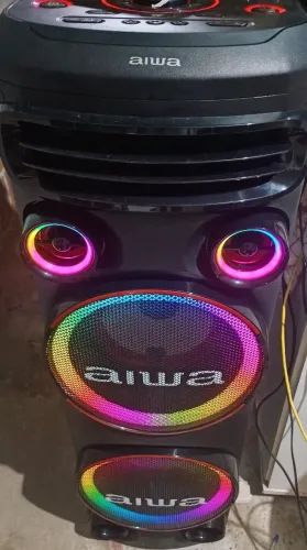 torre de som Aiwa 2300w seme novo 