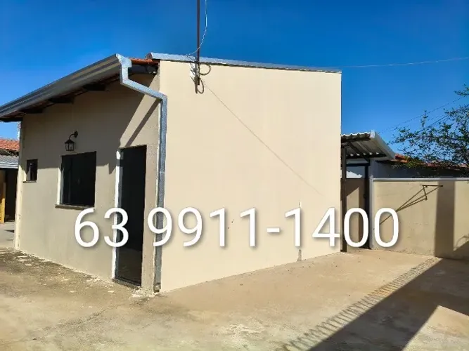 Casa 102 Sul al 18 LT 44, quarto, banheiro sala/cozinha, área de serviço e vaga para carro