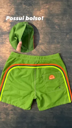 Short Sundek Verde Novo