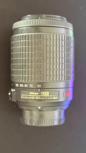 Nikon 55-200mm F/ Ed If Af-s Dx Vr [redução De Vibração] Nik Nikon F