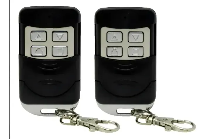 Kit 2 Controles Remoto Para Portas De Enrolar E Alarme Evo 433 4 Botões