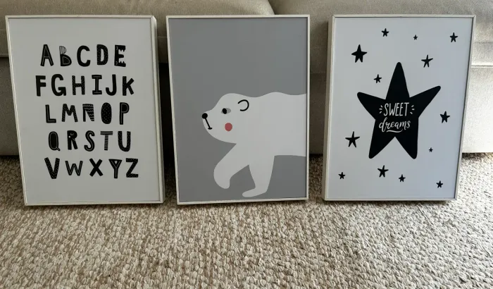 Kit quadros urso