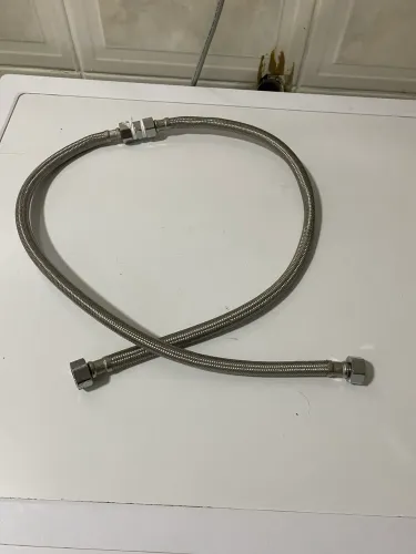 Mangueira de ferro flexível 1/2 30 cm 