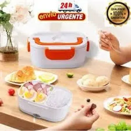 Marmita Elétrica termica c/ Divisorias Lunchbox 12v Veicular
