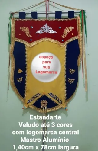 ESTANDARTE ? ENTREGA EM 24 HORAS.