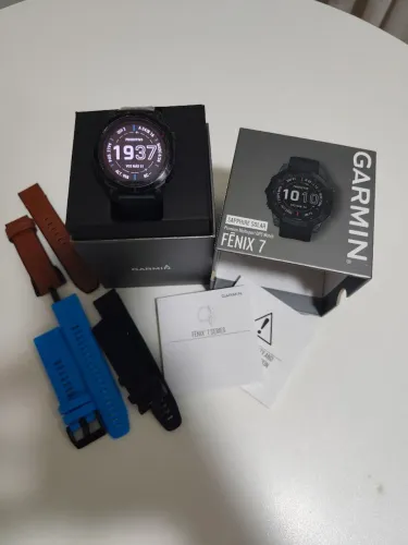 Relógio Garmin Fênix 7 Solar 