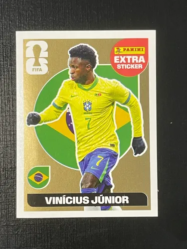 Vini Jr. - Legend dourada - panini 2026