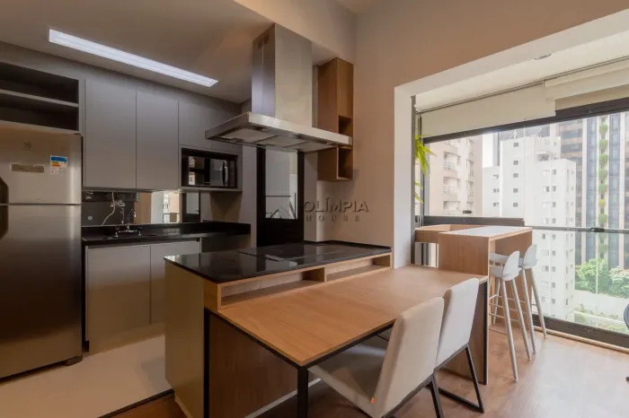 Aluguel Apartamento 1 Dormitórios - 45 m² Itaim Bibi