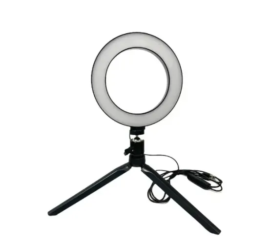 Ring light medio de mesa