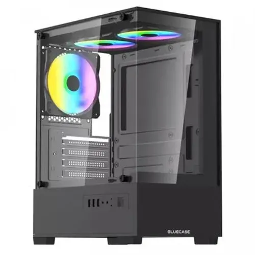 Gabinete Gamer BG-055 Hit Pro: Design Premium com 3 Fans RGB Loja Coimbra Computadores