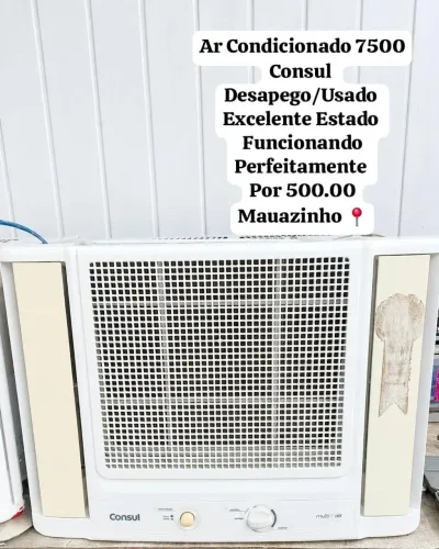Ar Condicionado 7500 BTUs Consul Higienizado Desapego/Usado Funcionando Perfeitamente