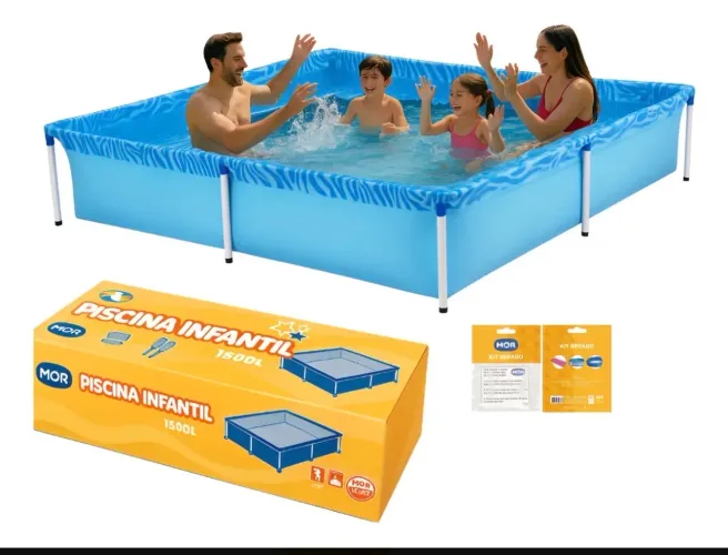 Piscina Infantil 1500 Litros MOR Lacrada