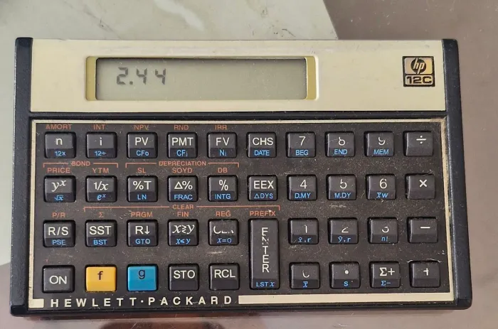 Calculadora cientifica HP