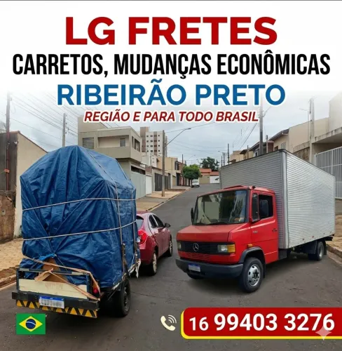 Mudanças Econômicas, Frete e Carreto Ribeirão e Região