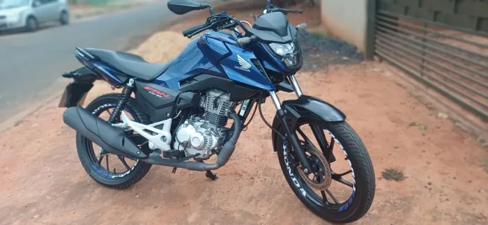 Honda CG160 2025 azul