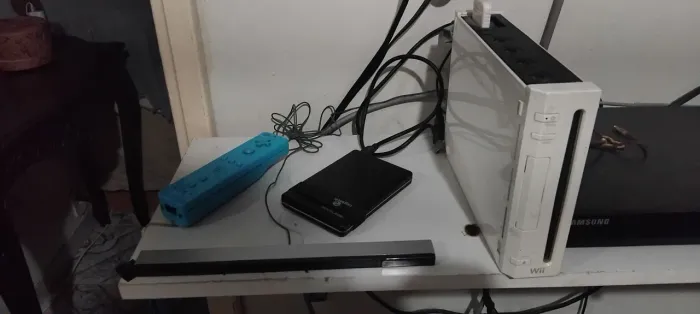 Hd externo para Nintendo wii com. Mais de 130 jogos instalados
